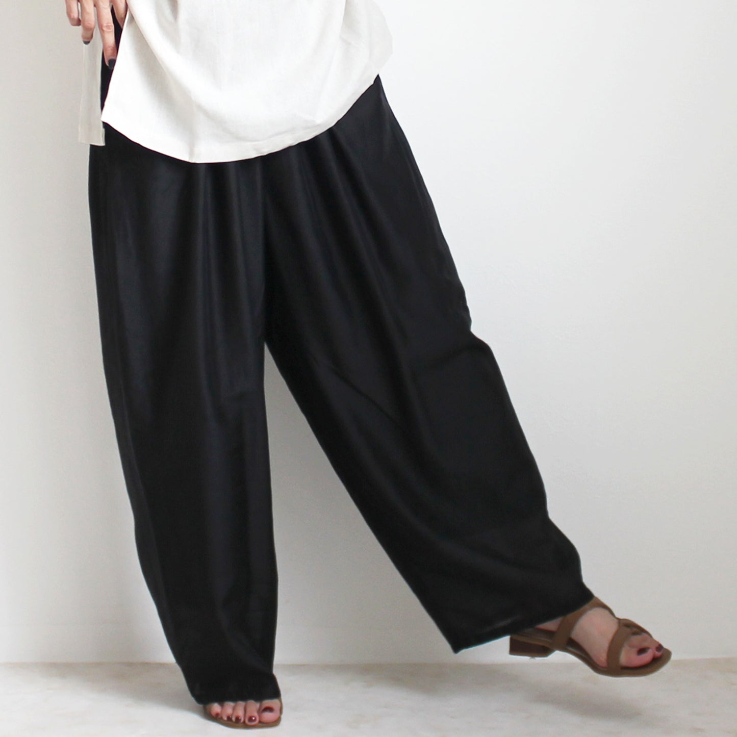 シアーカーブパンツ