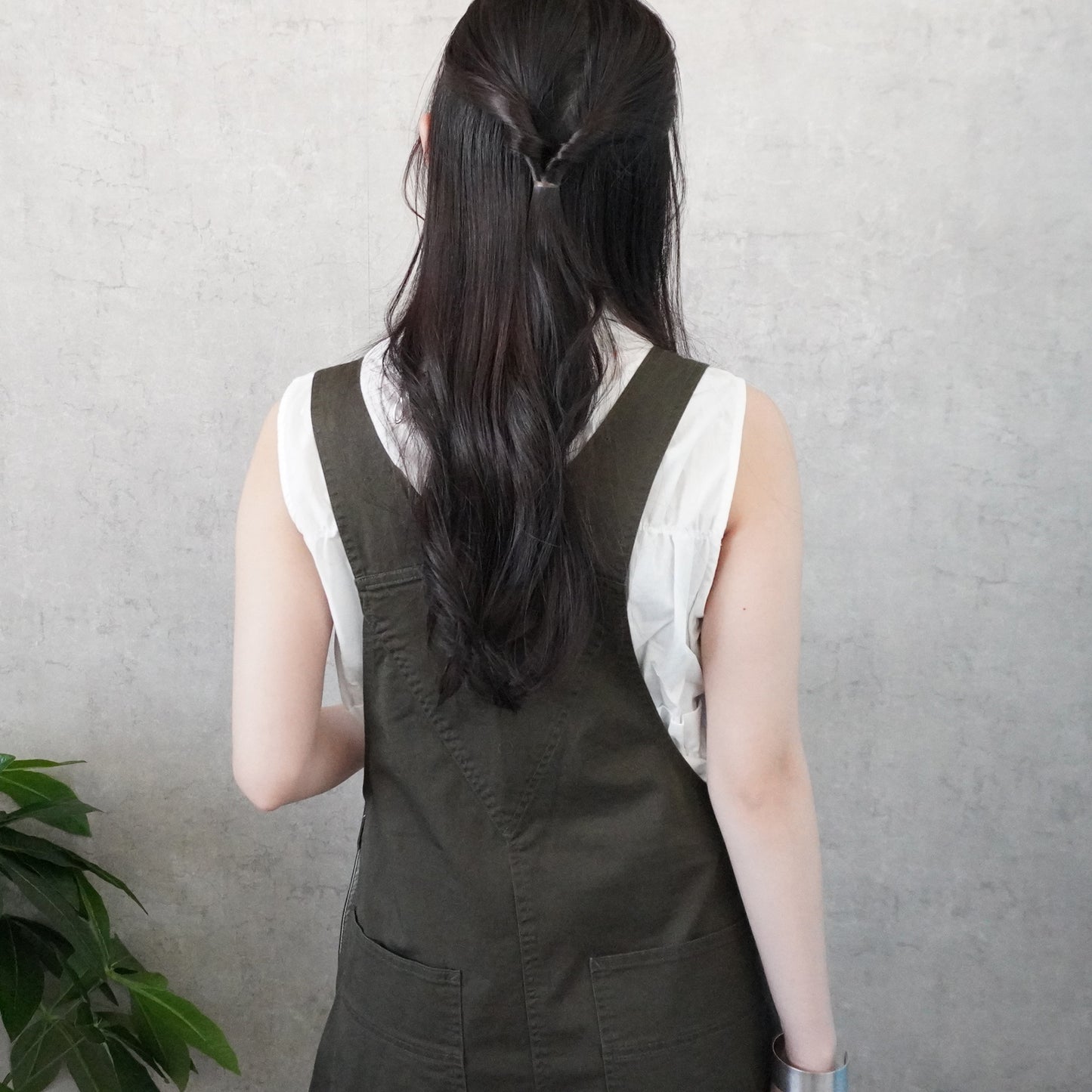 チノサロペットスカート