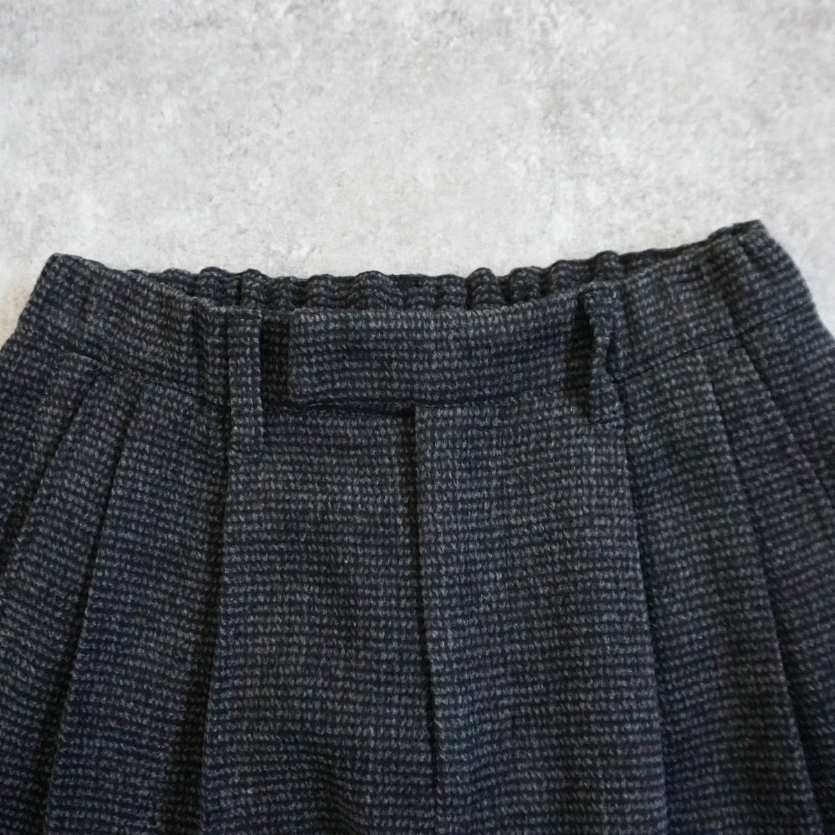 ツイードワイドパンツ