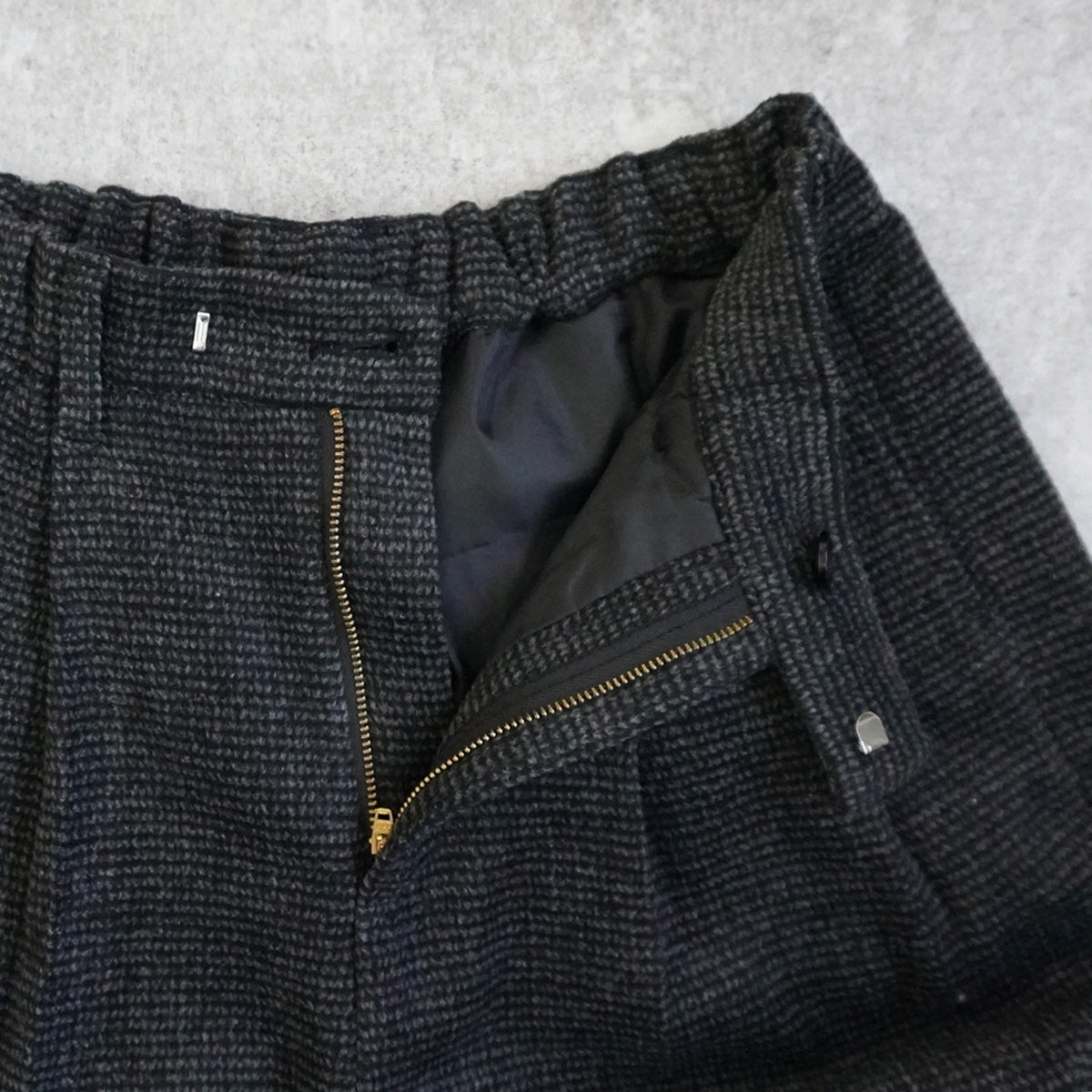 ツイードワイドパンツ