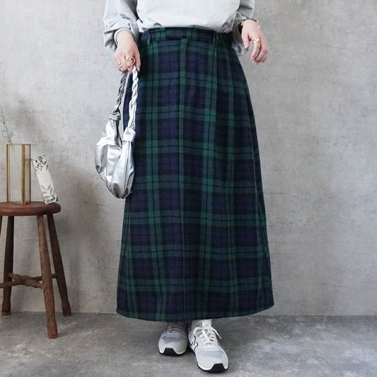 ライトメルトンロングスカート