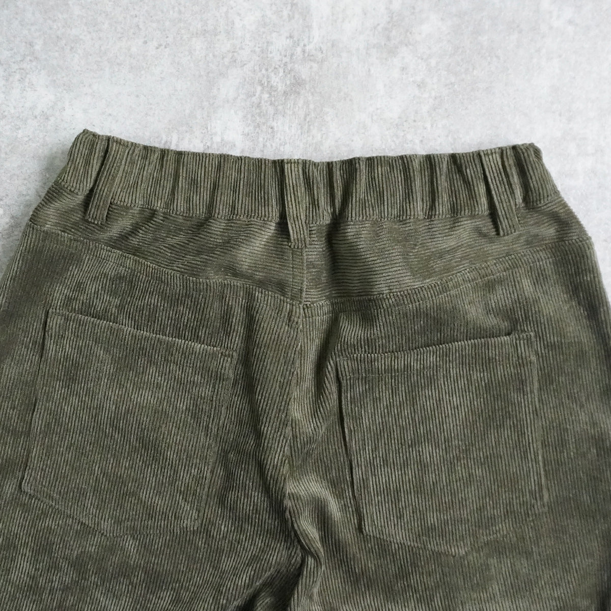 コーデュロイベイカーワイドパンツ