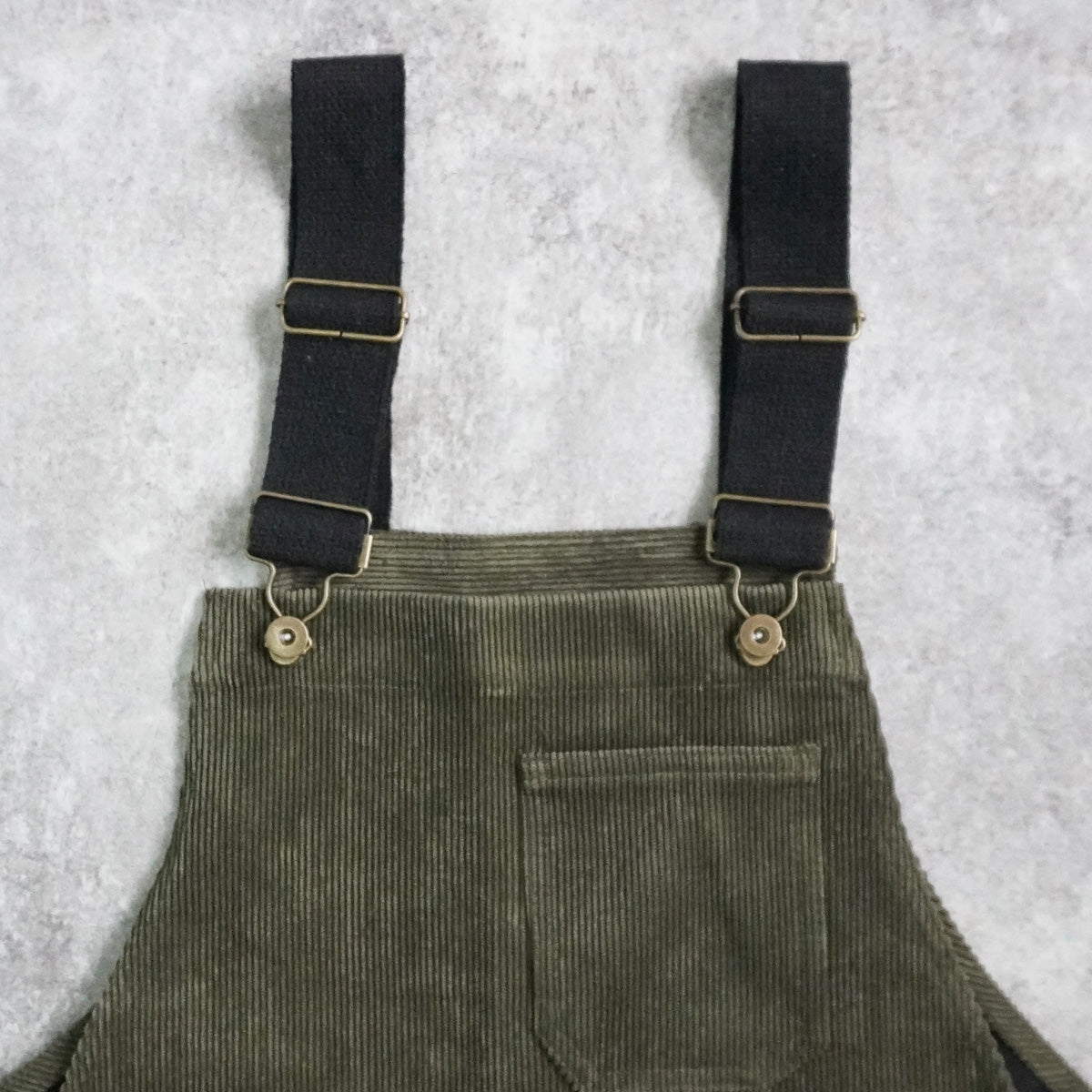 コーデュロイジャンパースカート