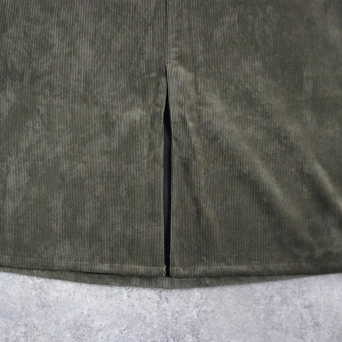 コーデュロイジャンパースカート