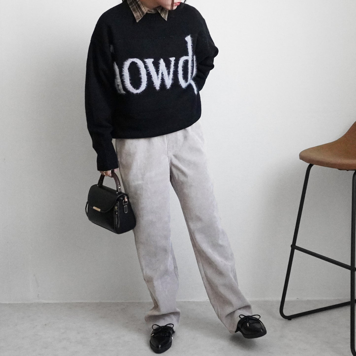 コーデュロイストレートパンツ