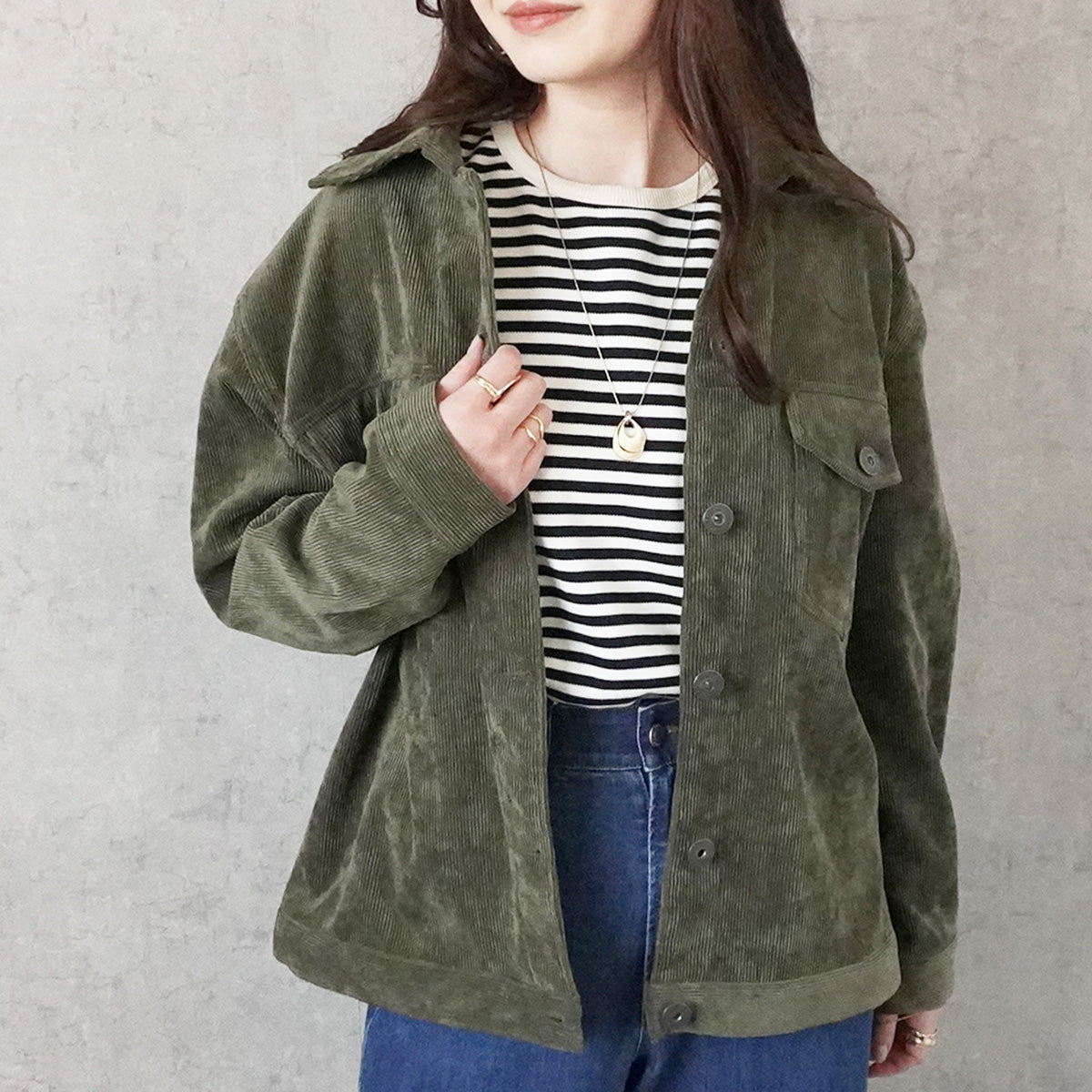 コーデュロイジャケット